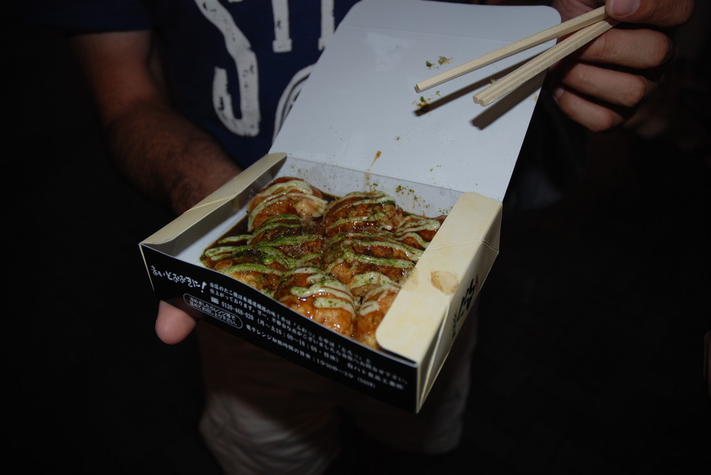 Sushi en Dotonbori