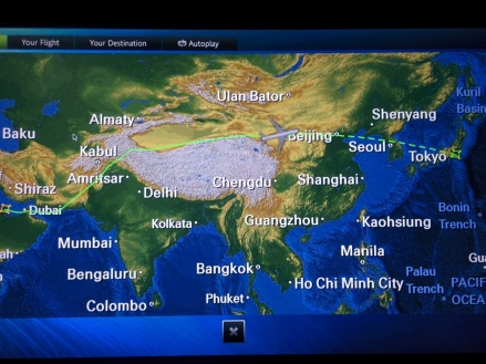 Un laaaaargo vuelo: Madrid - Doha - Tokio